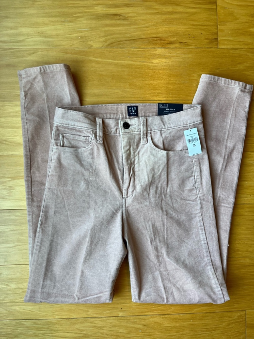 GAP Stretch Corduroy Pants - Blush Pink
